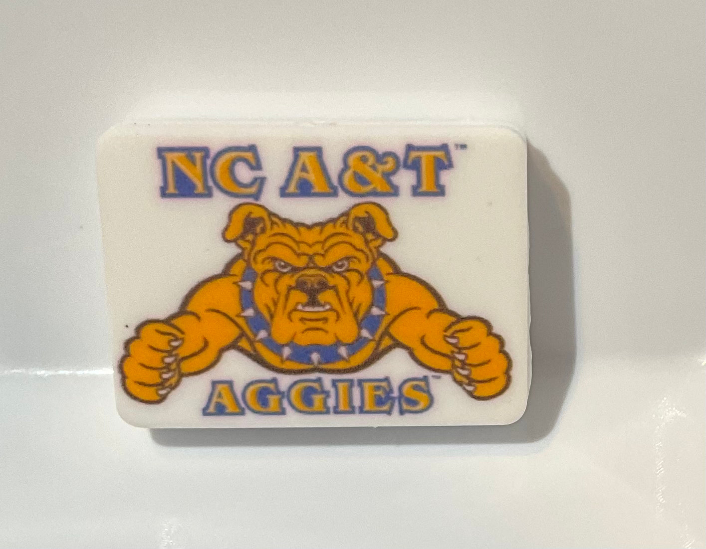 HBCUs Printed Silicone Focal Beads